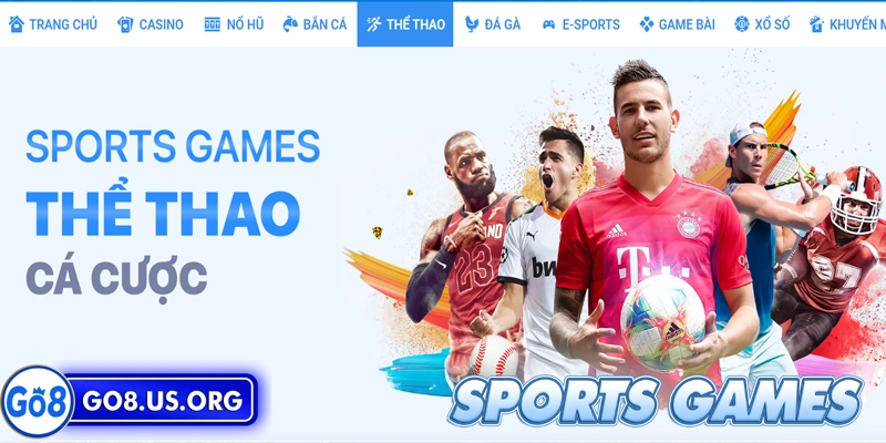 Tổng quan về thể thao tại nhà cái Go8